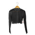 MONKI クロップドハイネックシアートップス パワーネット セカンドスキン レディース JPN:M