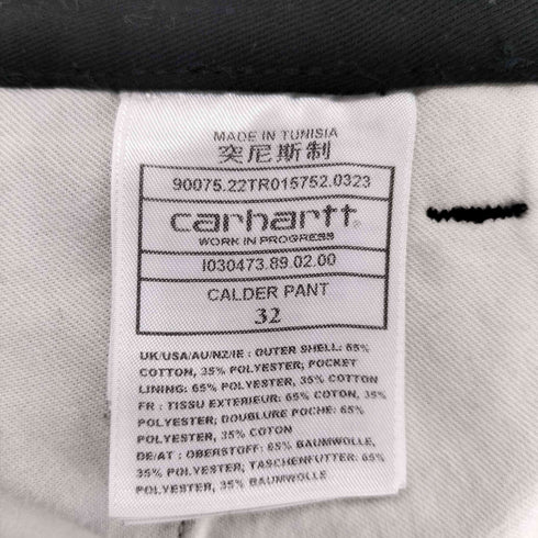 カーハートワークインプログレス Carhartt WIP calder pant メンズ 32