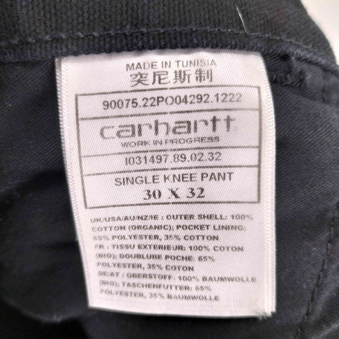 カーハートワークインプログレス Carhartt WIP single knee pant メンズ 30/32