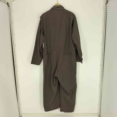 TODD UNIFORM 80-90S USA製 棒TALONジップ ツイル オーバーオール つなぎ メンズ 46R