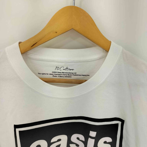 アダムエロペ Adam et Rope 24SS oasis 10Culture 30th Anniversary TSH レディース JPN:L