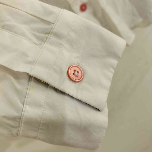 ピーエスポールスミス PS Paul Smith マルチカラーボタン コットンL/Sシャツ メンズ import:M