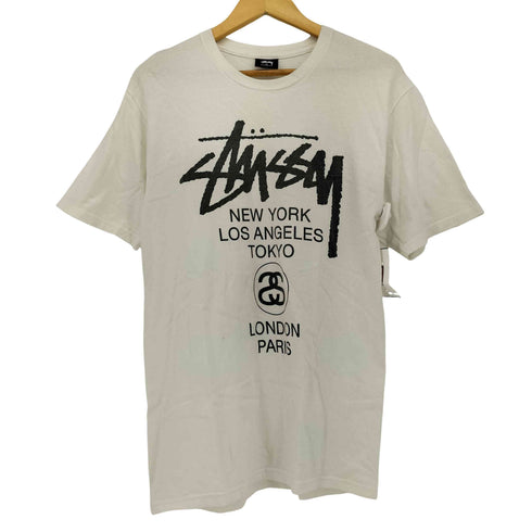 ステューシー Stussy メキシコ製 world tour s/s tee ワールド ツアー S/S Tシャツ メンズ import:M
