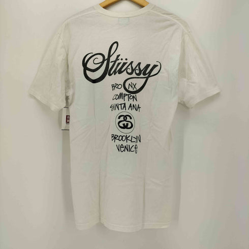 ステューシー Stussy メキシコ製 world tour s/s tee ワールド ツアー S/S Tシャツ メンズ import:M