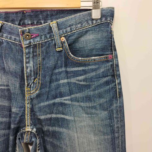 リーバイス Levis 502 紫ステッチ パープルパッケージ デニム レディース US:30