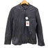 RIDEZ ジップアップ レザージャケット メンズ import:L