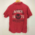 アヴィレックス AVIREX バックプリント リネン S/S シャツ メンズ L