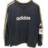 アディダス adidas 90-2000s y2k 3-STRIPES Vガゼット ラグランスリーブフェードスウェット レディース JPN:S