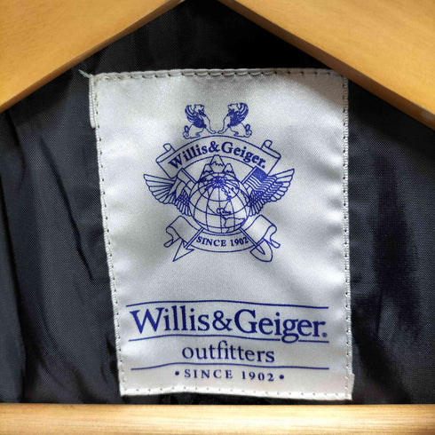 ウィリスアンドガイガー Willis&Geiger ジップアップ カウレザー ジャケット メンズ import:L