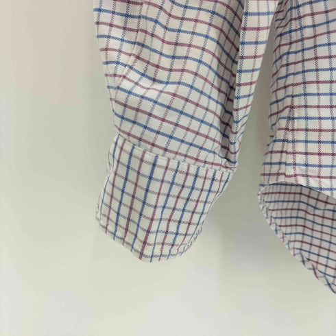 ラルフローレン RALPH LAUREN L/S CLASSIC FIT 格子チェック柄スモールポニー刺繍BDシャツ メンズ 16 34/35