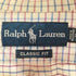 ラルフローレン RALPH LAUREN L/S CLASSIC FIT 格子チェック柄スモールポニー刺繍BDシャツ メンズ 16 34/35
