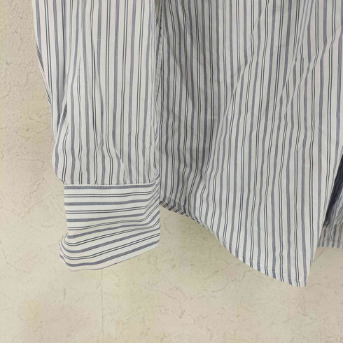 ジルサンダー JIL SANDER MADE IN ITALY コットンストライプL/Sシャツ メンズ UK:38