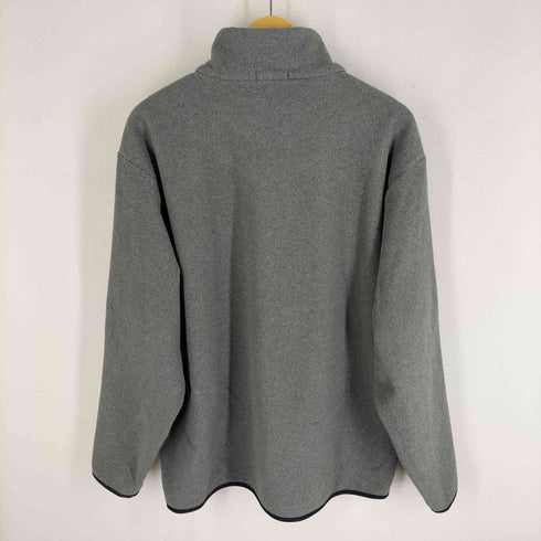 ノーティカ NAUTICA ロゴ刺繍 ハーフジップ フリースプルオーバー メンズ import:XL