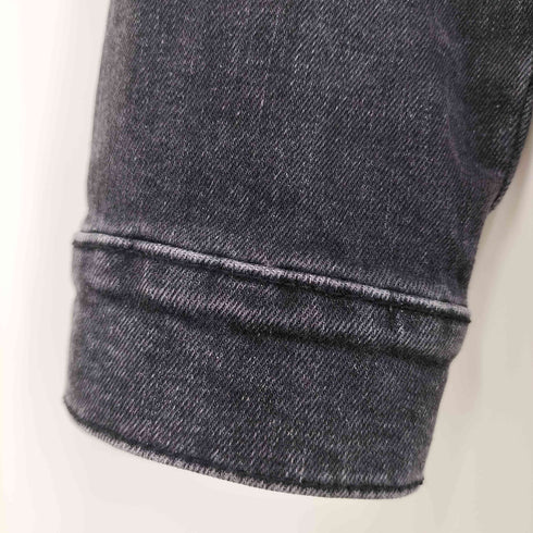 ザラ ZARA ブラックデニムジャケット メンズ JPN:XL