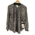 イザベルマラン ISABEL MARANT POUR コットン総柄スキッパーブラウス レディース EUR:38