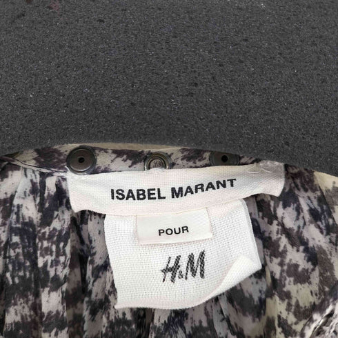 イザベルマラン ISABEL MARANT POUR コットン総柄スキッパーブラウス レディース EUR:38