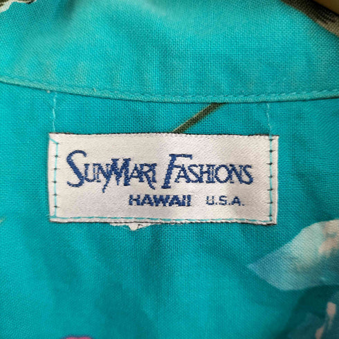 SUNMART FASHIONS ハワイ製 アロハシャツ メンズ