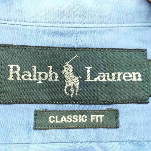 ラルフローレン RALPH LAUREN CLASSIC FIT ポニー刺繍 ボタンダウン L/S シャツ メンズ import:XXL