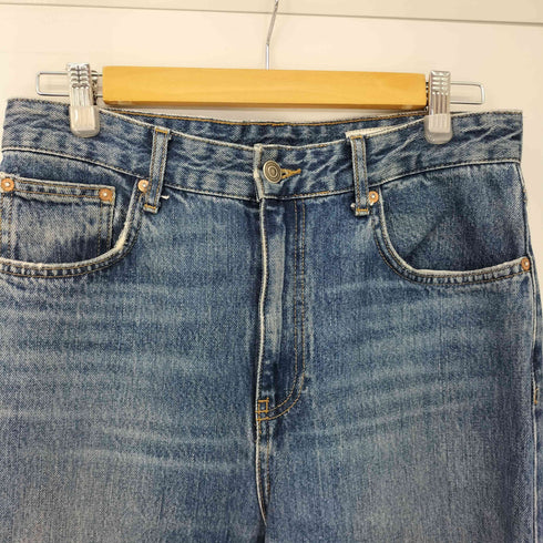 ザラ ZARA ZW COLLECTION HIGH WAIST WIDE LEG JEANS レディース 40