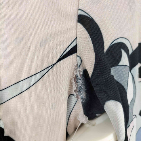 エミリオプッチ EMILIO PUCCI 00s MADE IN ITALY 総柄レーヨンワンピース ドレス レディース EUR:38