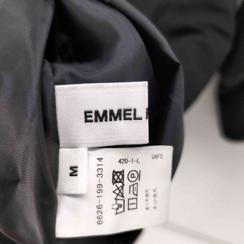 エメルリファインズ EMMEL REFINES Vステッチ ロングカフス ワンピース レディース import:M