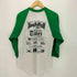 90-00S メキシコ製 AUGUSTA SPORTSWEARボディ 団体プリント JingleBell Run ラグランスリーブ カットソー メンズ import:M