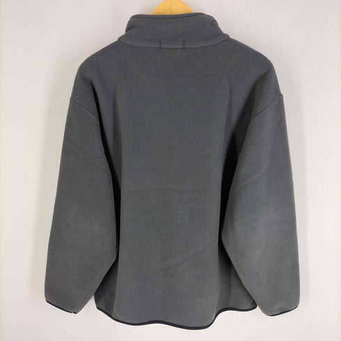 ノーティカ NAUTICA ロゴ刺繍 ハーフジップ フリースプルオーバー メンズ import:XL