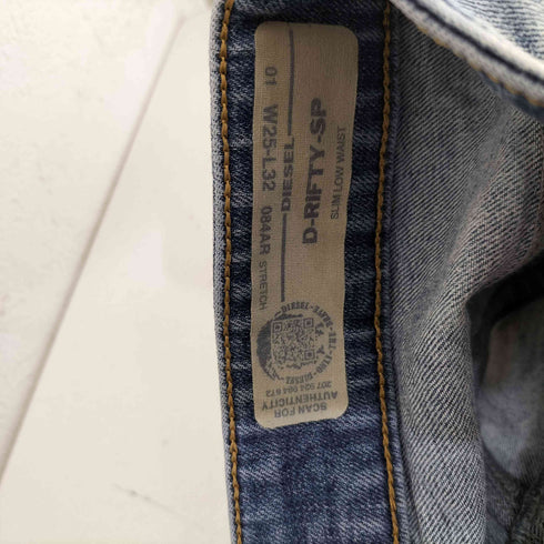 ディーゼル DIESEL D-RIFTY-SP ストレートデニムパンツ レディース 25
