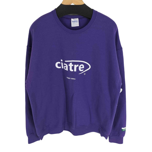 シアター ciatre 21AW 裏起毛 ロゴプリントスウェット メンズ JPN:XL