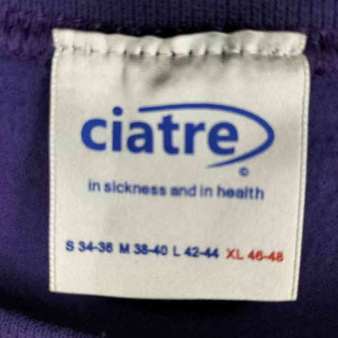 シアター ciatre 21AW 裏起毛 ロゴプリントスウェット メンズ JPN:XL