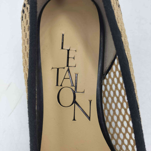 ルタロン Le Talon ポインテッド ネット パンプス レディース JPN:22