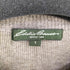 エディーバウアー Eddie Bauer 猫目ボタン ヘンリーネック ボーダーコットンニット メンズ import:S