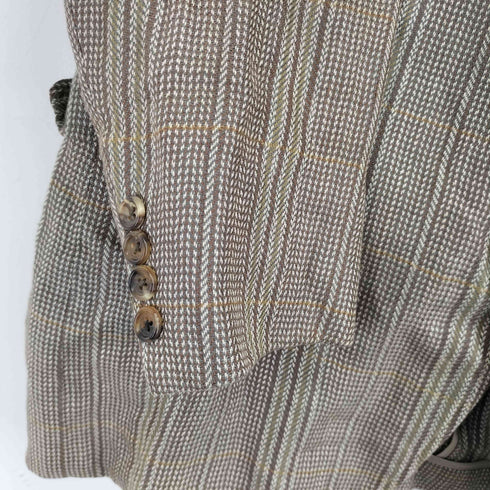 バーバリーズ BURBERRYS PURE LINEN リネンテーラードジャケット メンズ 98-88-175