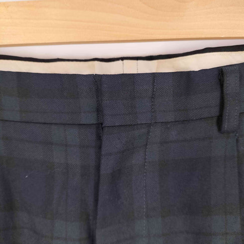ハガークロージング HAGGAR チェック 2タック ウールスラックス メンズ 85