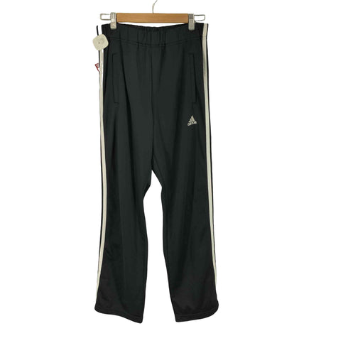 アディダス adidas デサント製 裾ボタン サイドラインパンツ メンズ JPN:L