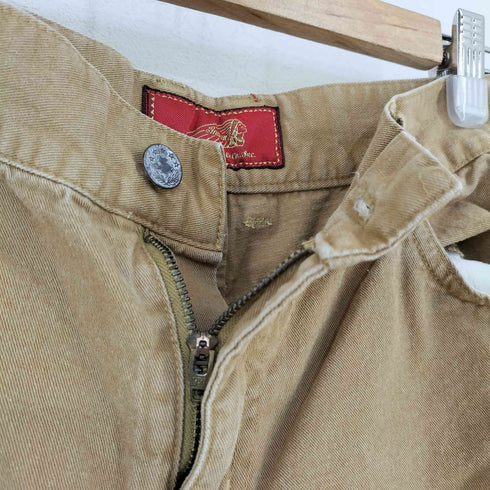 インディアンモーターサイクル INDIAN MOTORCYCLE オルテガ刺繍 カットオフ チノパンツ メンズ 32inch