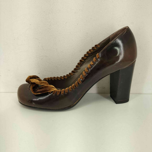 HIO FAVORITES レースアップ ヒールパンプス レディース JPN:36