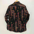 エドウィン EDWIN 100% High Quality Cotton ネイティブ柄 コーデュロイ L/S シャツ メンズ import:L