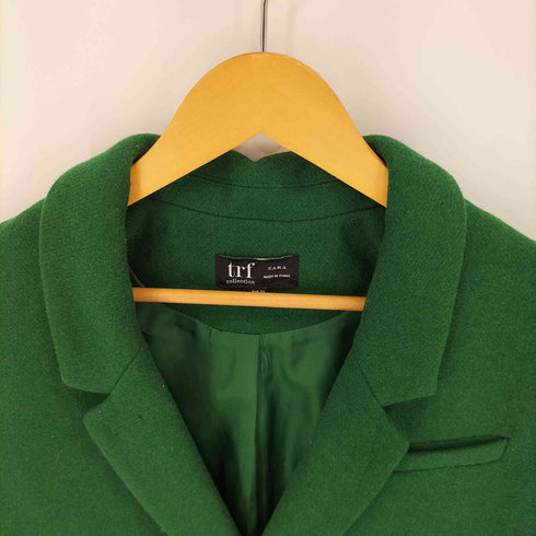 ザラ ZARA trf ダブルチェスターコート レディース import:XS