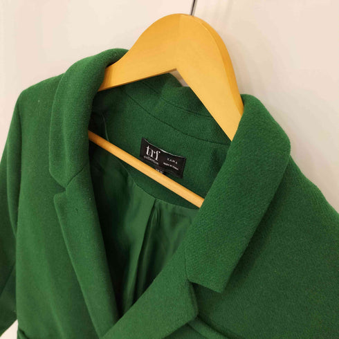 ザラ ZARA trf ダブルチェスターコート レディース import:XS