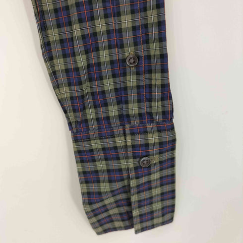 ラグビーラルフローレン Rugby Ralph Lauren チェック柄切替 フリルシャツ レディース 0
