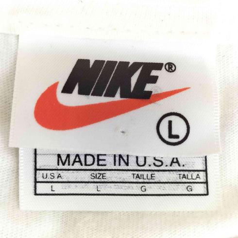 ナイキ NIKE 90s USA製 Just Do It クルーネックTシャツ メンズ import:L