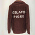 ジェラートピケ gelato pique ロゴジャガードショールカーディガン レディース FREE
