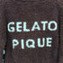 ジェラートピケ gelato pique ロゴジャガードショールカーディガン レディース FREE