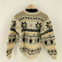 SPRING FIELD PURE WOOL ノーカラーウール デザインカーディガン レディース