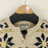 SPRING FIELD PURE WOOL ノーカラーウール デザインカーディガン レディース