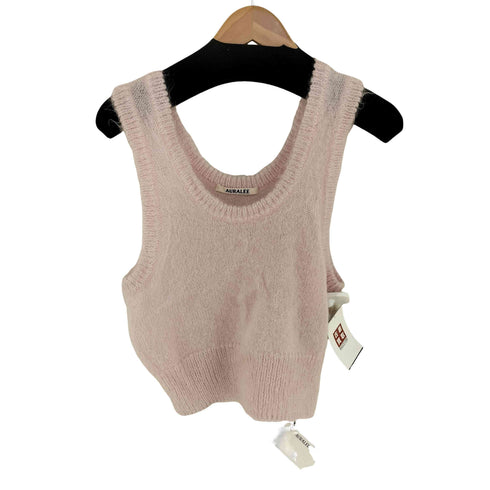 オーラリー AURALEE 23AW BRUSHED SUPER KID MOHAIR KNIT TANK レディース JPN:1