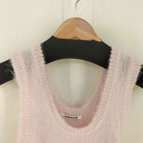 オーラリー AURALEE 23AW BRUSHED SUPER KID MOHAIR KNIT TANK レディース JPN:1
