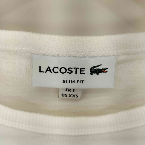 ラコステ LACOSTE SLIM FIT クルーネックTシャツ レディース XXS