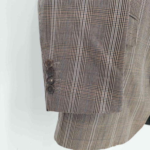 サヴィルロウ SAVILE ROW チェック柄テーラードジャケット メンズ